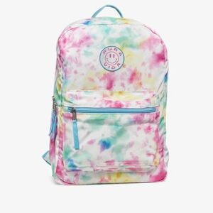 NWT Pura Vida Happy tie dye classic backpack